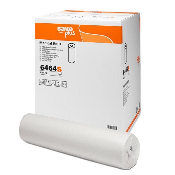 Egészségügyi papírlepedő 70 m, 6 tekercs