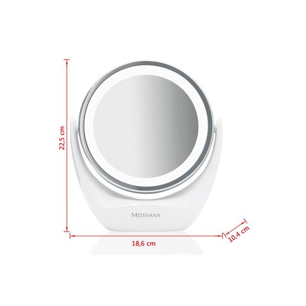Világító tükör Medisana CM 835