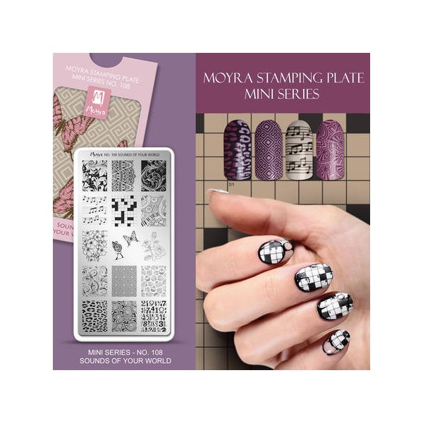 Moyra MINI nyomdalemez - Sounds of your world Nr.108
