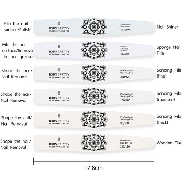 Különböző reszelők készlete - Born Pretty-44827