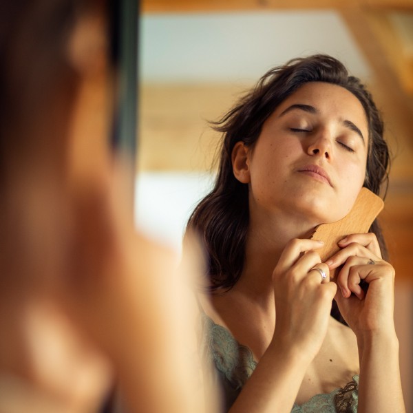 Fa görgőkészlet arcfiatalításhoz