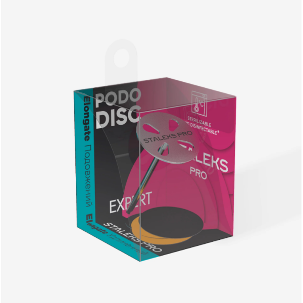 STALEKS PRO L EXPERT Pedikűr korong + csiszolópapír készlet PDLSET-25