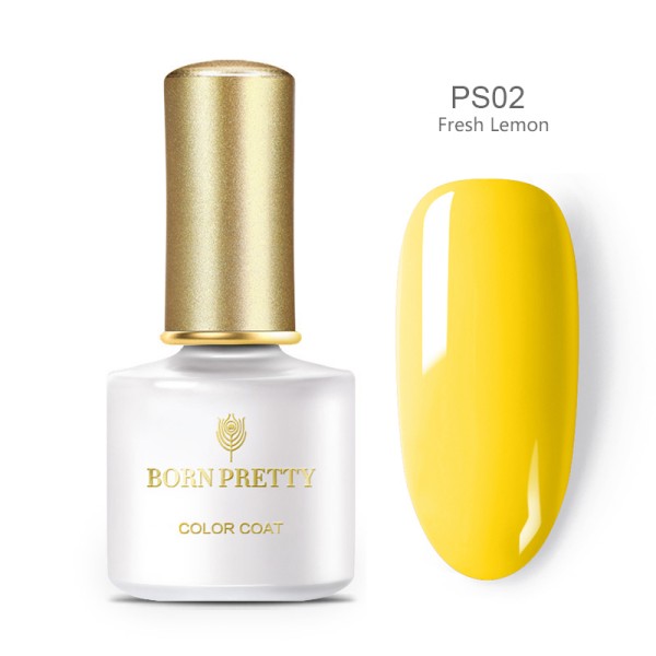 Gél lakk BORN PRETTY PS02 Fresh Lemon