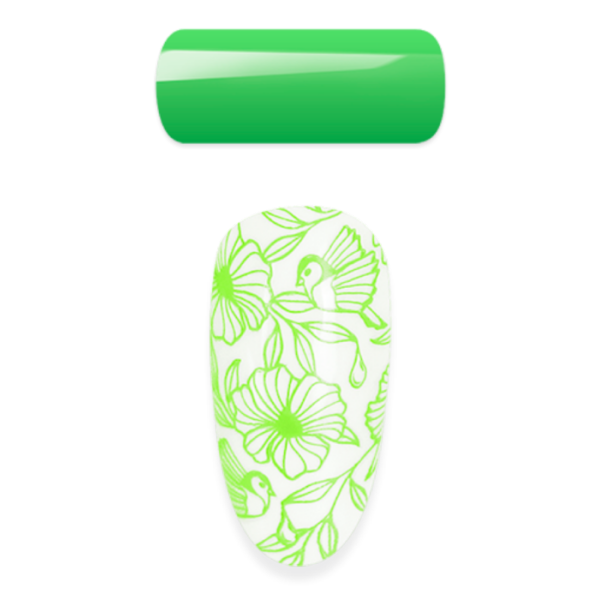 Moyra nyomda és festőzselé  Nr.09 Élénkzöld