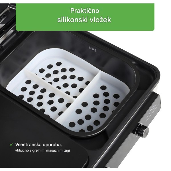 Többfunkciós kő- és olajmelegítő