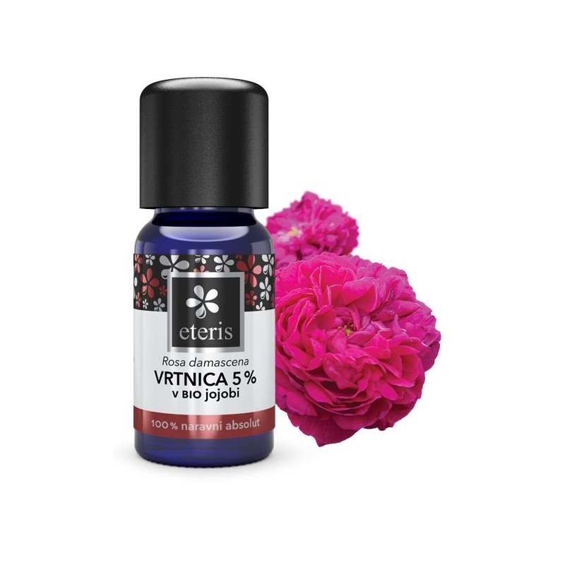 Damaszkuszi rózsa (abszolút BIO jojoba olajban)