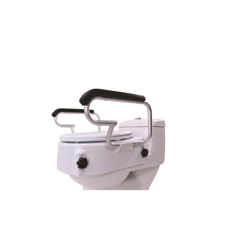 Megemelt WC-ülőke fedéllel és karfával AT51204