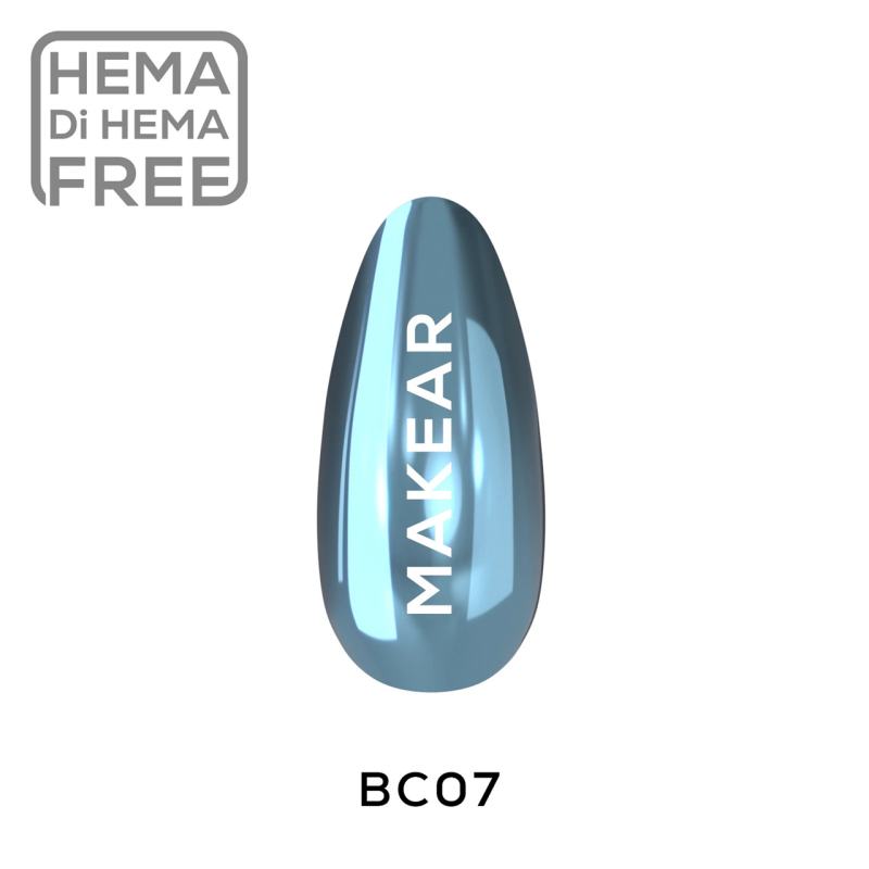 MAKEAR SFX folyékony Chrome effect- kék BC07