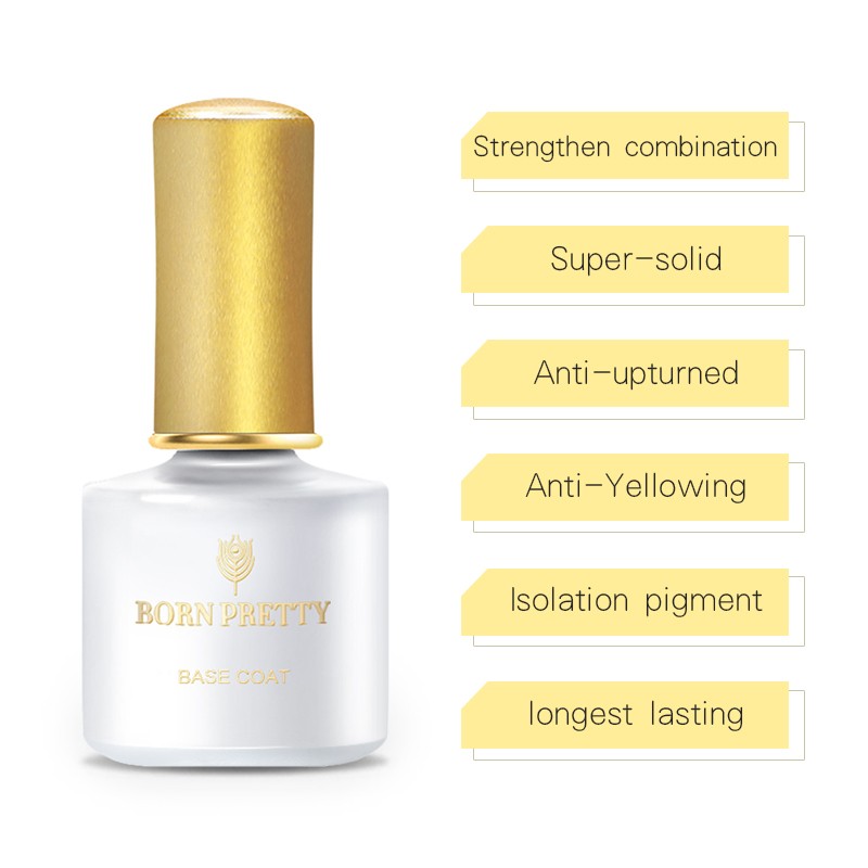 Born Pretty Tempered Base Coat no wipe 45445-1