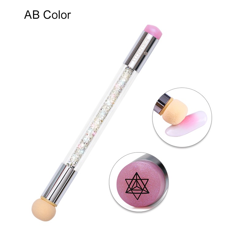 Ombre szivacsecset és nyomdafej AB CLEAR  - Born Pretty