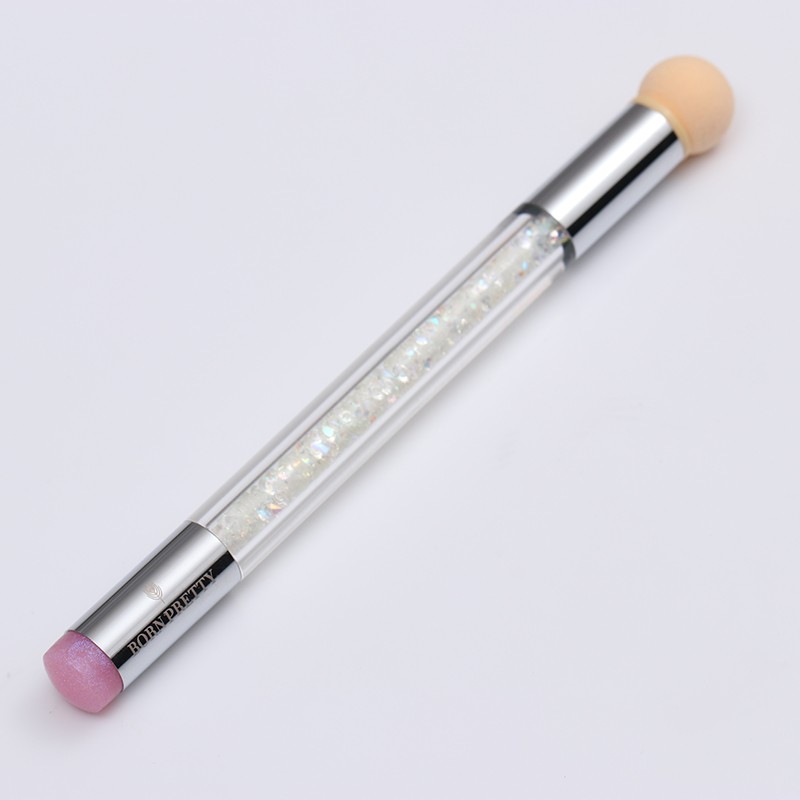 Ombre szivacsecset és nyomdafej AB CLEAR  - Born Pretty