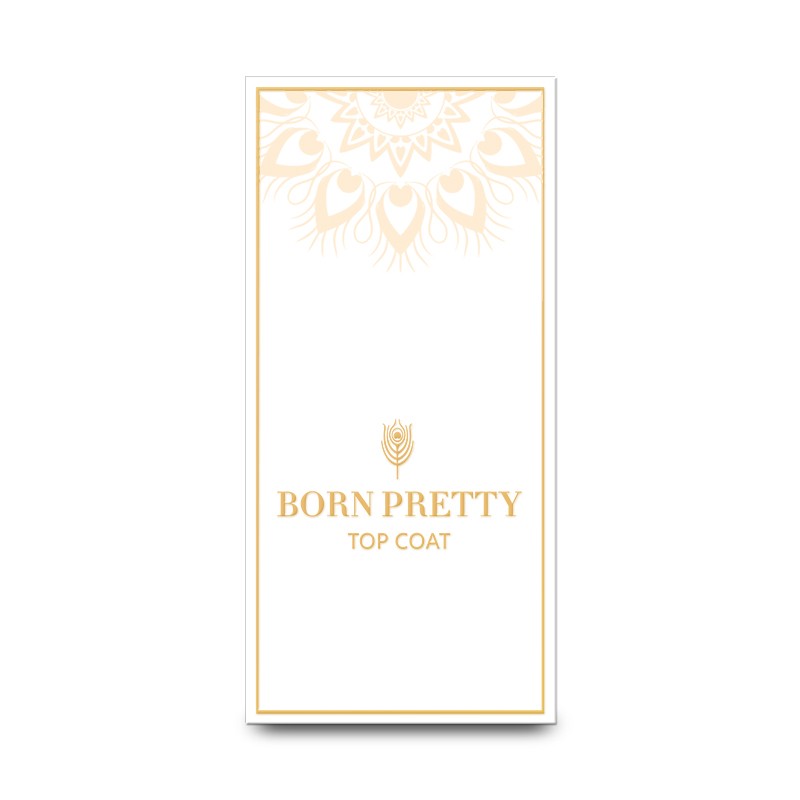 BORN PRETTY Tempered top coat no wipe 10ml
