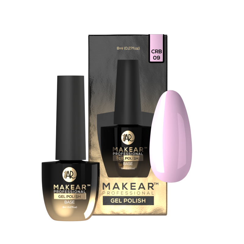 Makear Színes gumi alap - Rózsaszín CRB09