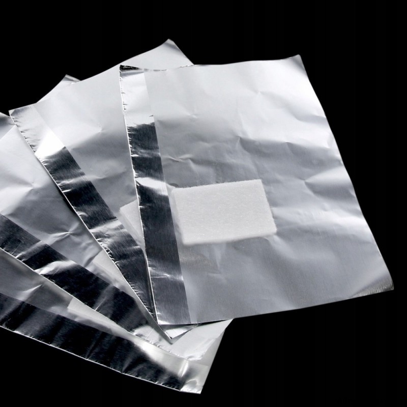 Born Pretty- Fólia tartós lakk eltávolításához 100 db