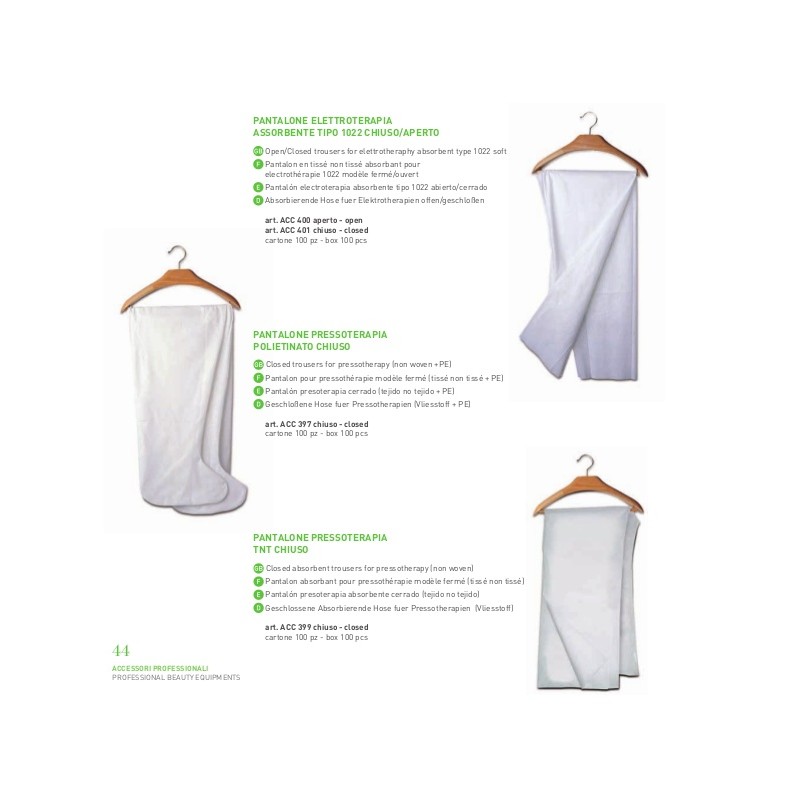 Pressoterápiás nadrág ACC397, 10 db