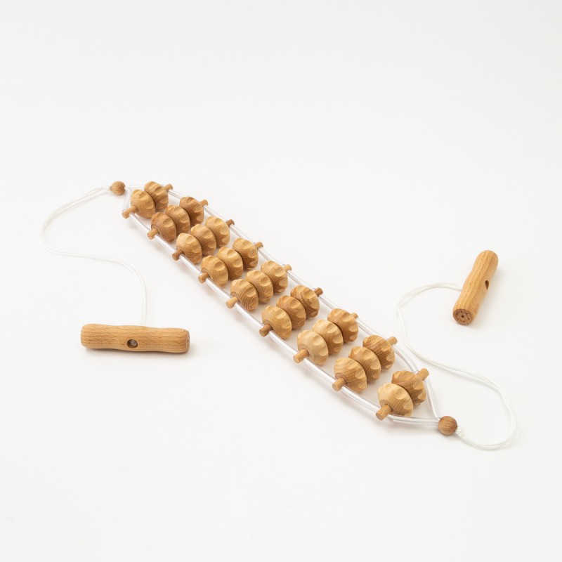 Fából készült hátmasszírozó