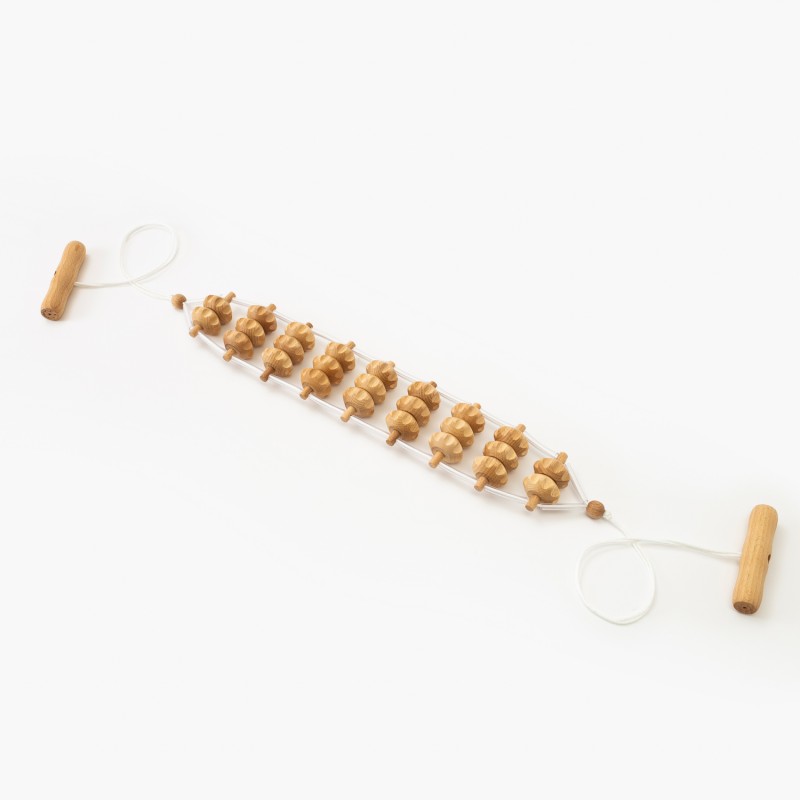 Fából készült hátmasszírozó