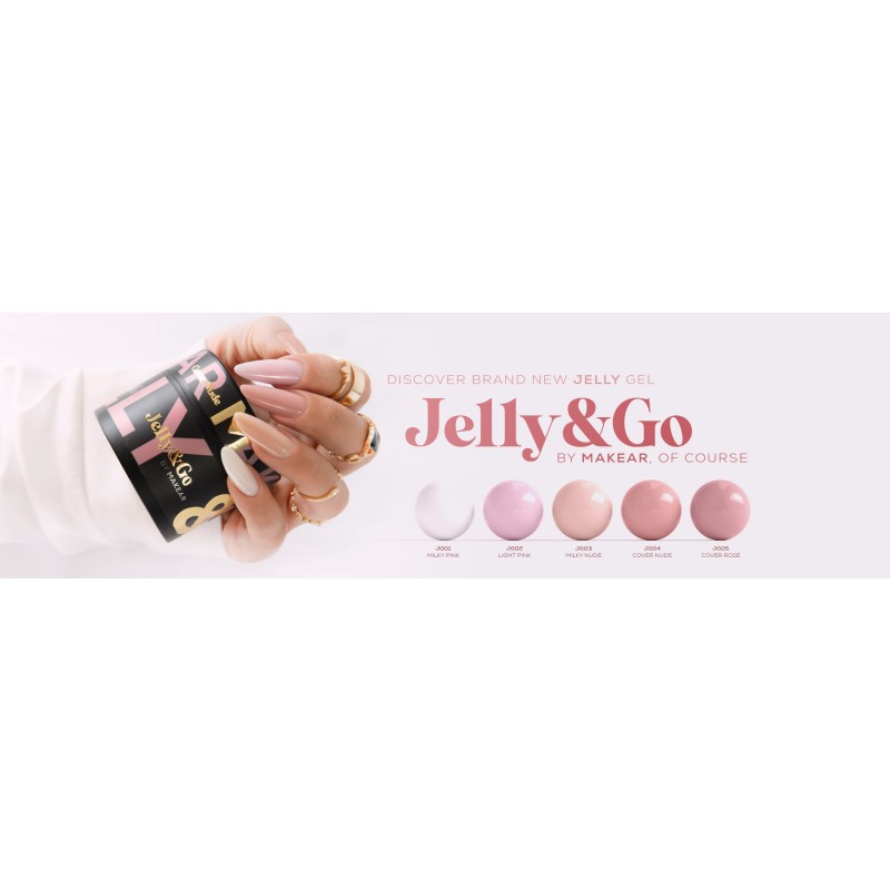Makear Jelly&go - Milky pink JG01 50ml