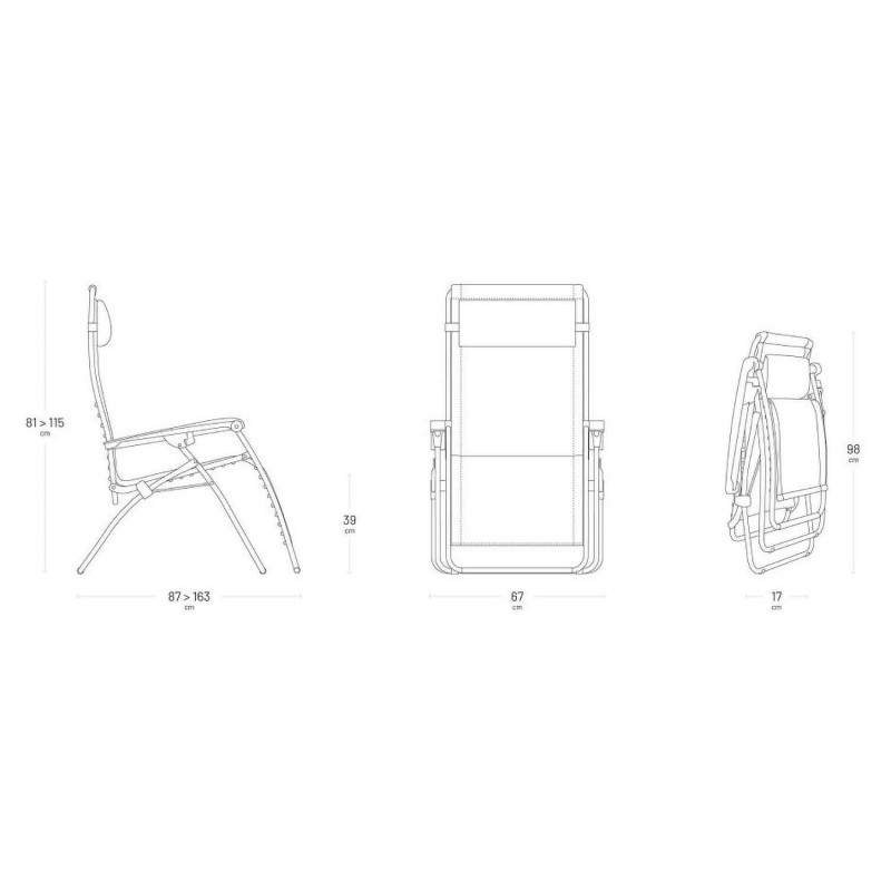 LAFUMA RELAX PLUS RSX CLIP