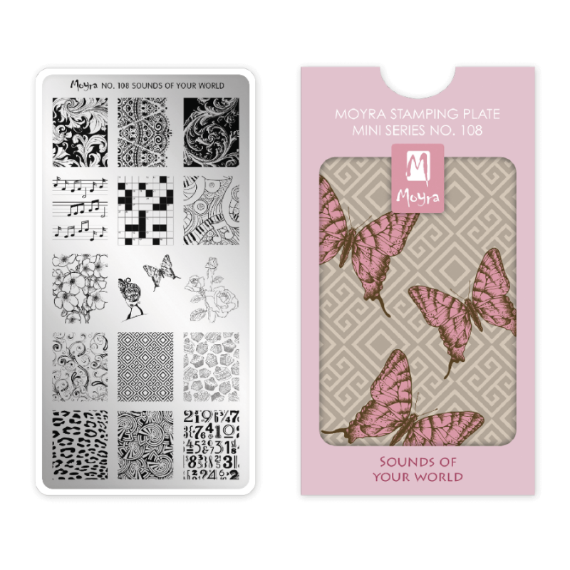 Moyra MINI nyomdalemez - Sounds of your world Nr.108