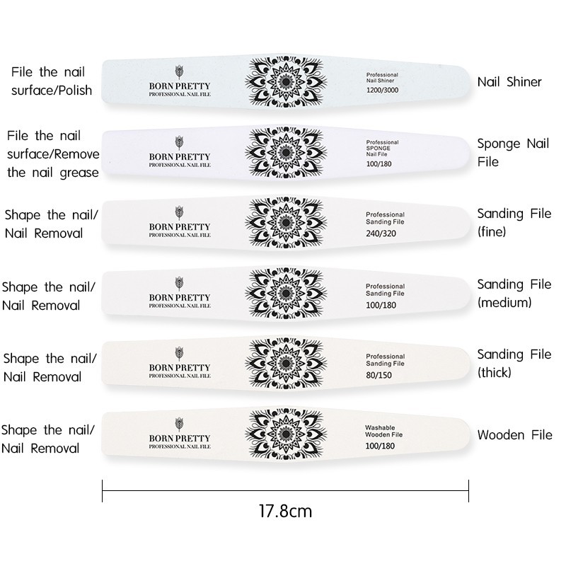 Különböző reszelők készlete - Born Pretty-44827