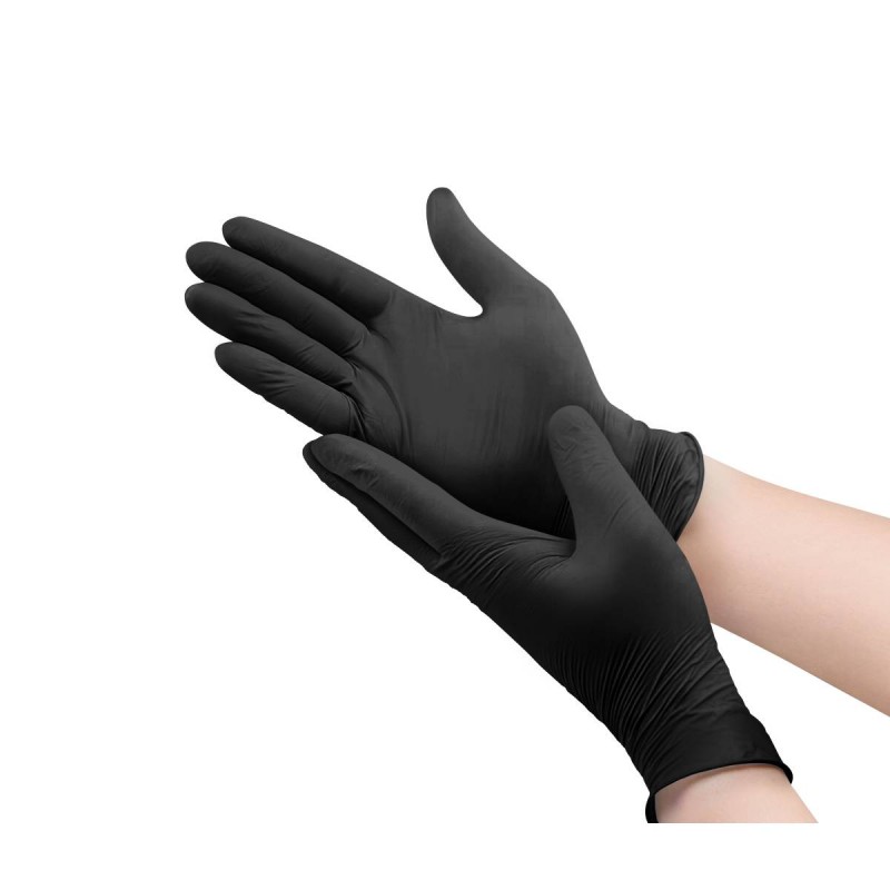 Nitril kesztyű GMT, 1000 db, fekete