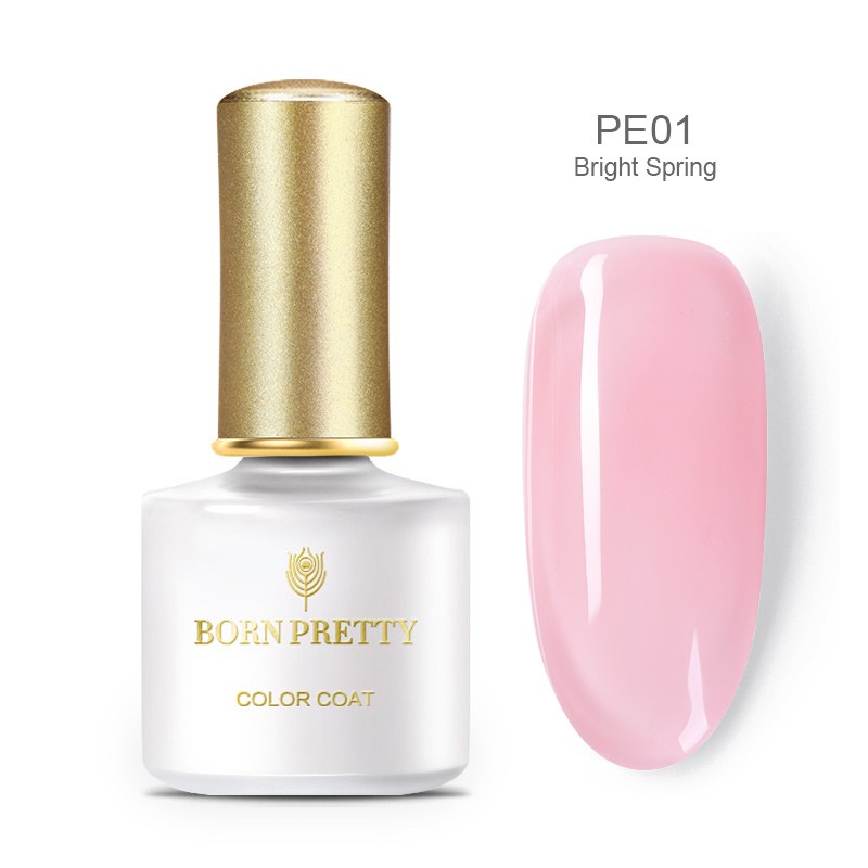 Gél lakk BORN PRETTY Bright Spring Color Rubber Base PE01