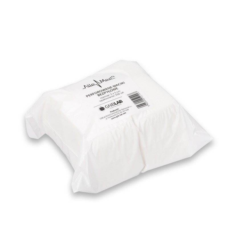 Perforált körömpárnák 5x5 cm, 500 darab