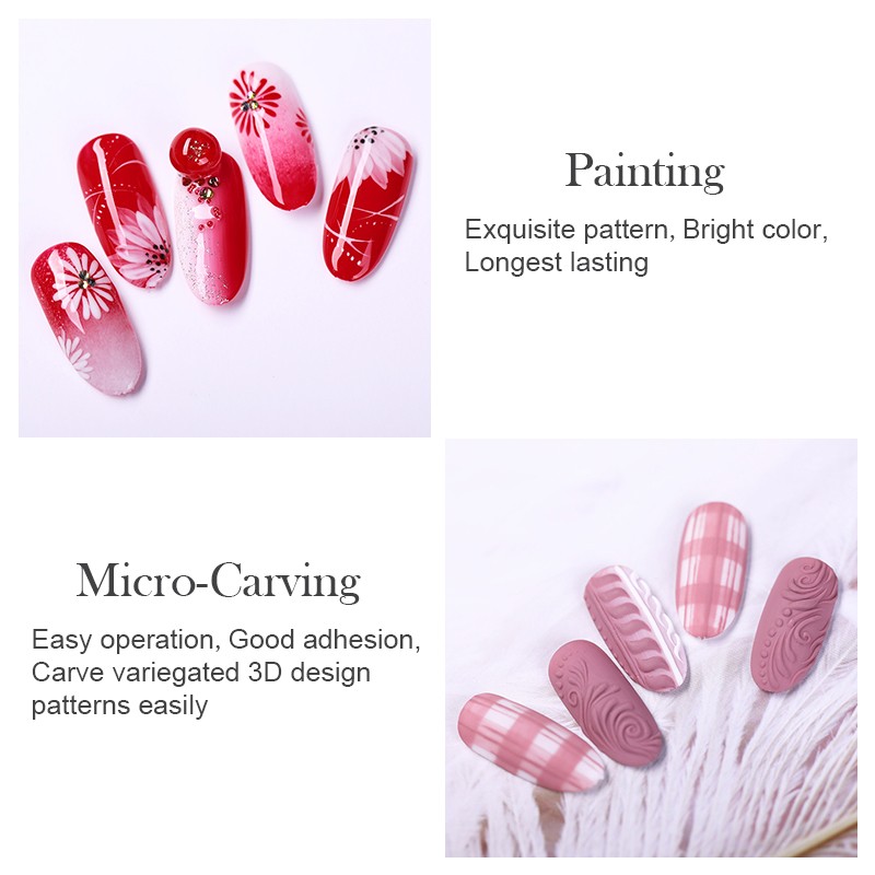 PG01 Black Mirror 3D 2 az 1-ben festőgél - BORN PRETTY