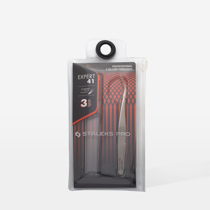 STALEKS PRO EXPERT szempilla csipesz TE-41/3 