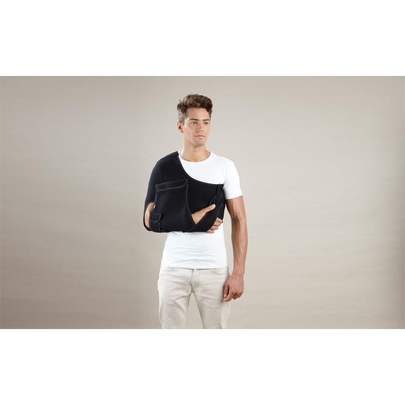 Széles, tépőzáras váll ortézis  AT04001