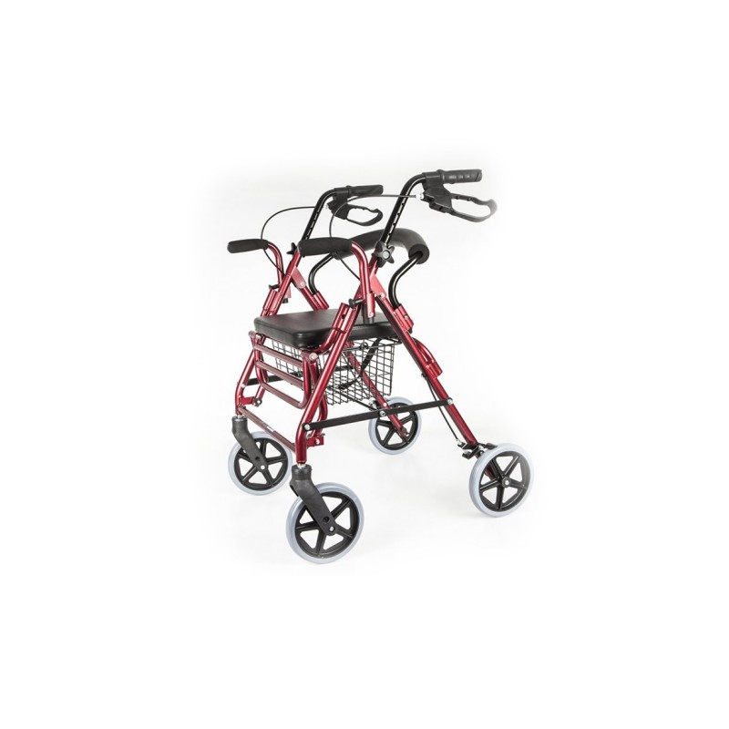 Négykerekű alumínium rollátor AT51018