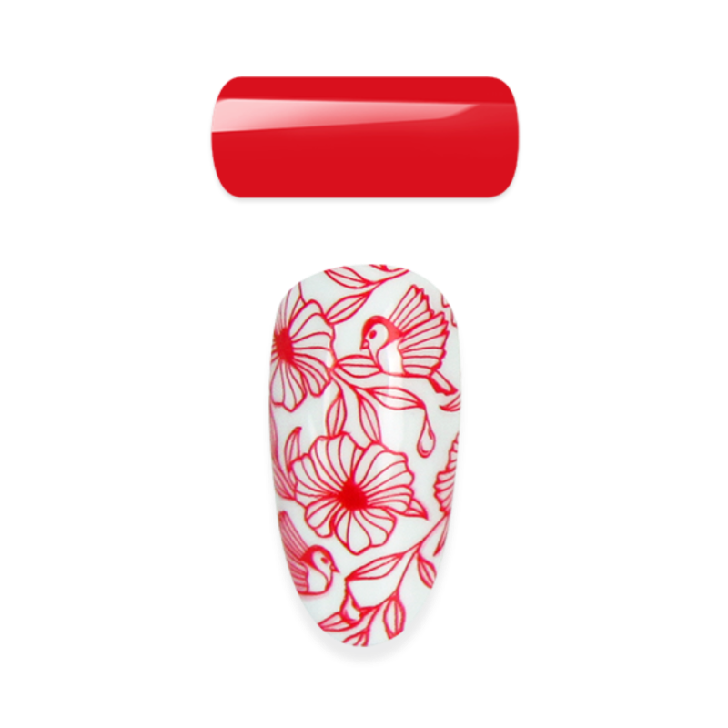 Moyra nyomda és festőzselé  Nr.04 Piros