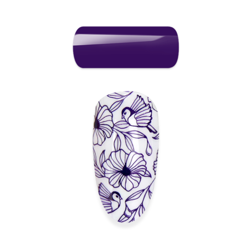 Moyra nyomda és festőzselé  Nr.05 Lila