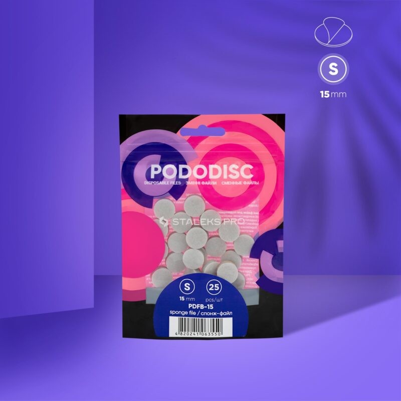  Staleks Pro Expert csere polírozó szivacs Pododisc PDFB-hez