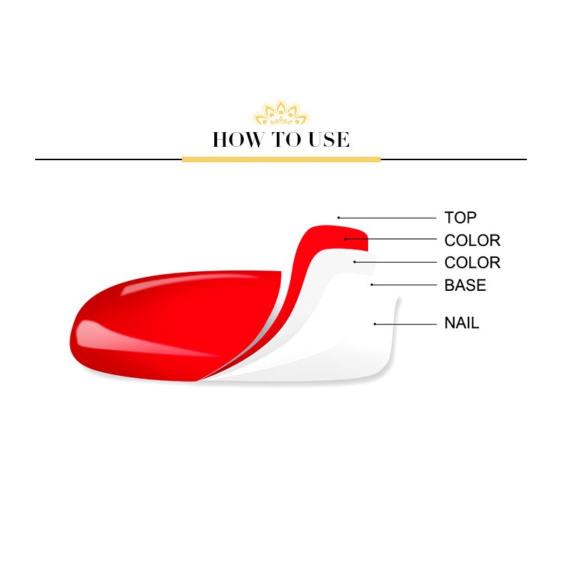 Gél Lakk BORN PRETTY SS04 Lotus Flower