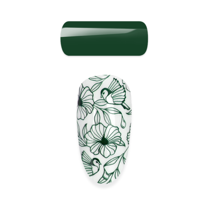 Moyra nyomda és festőzselé  Nr.18  Sötétzöld