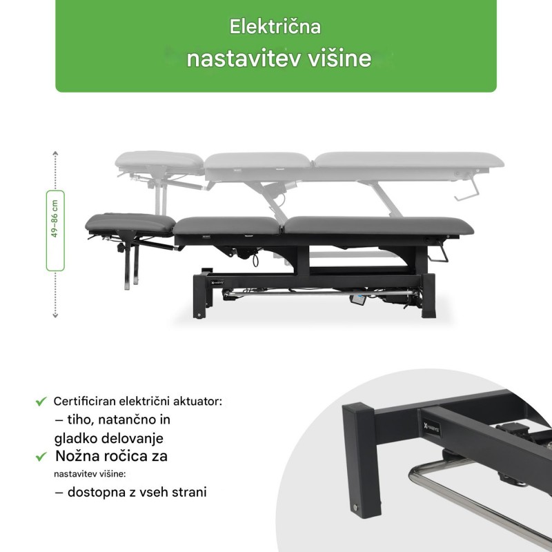 Fortis 5 ERGO elektromos masszázságy