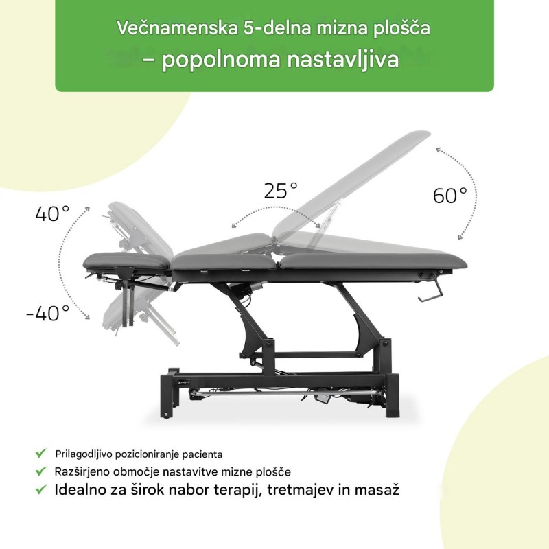 Fortis 5 ERGO elektromos masszázságy