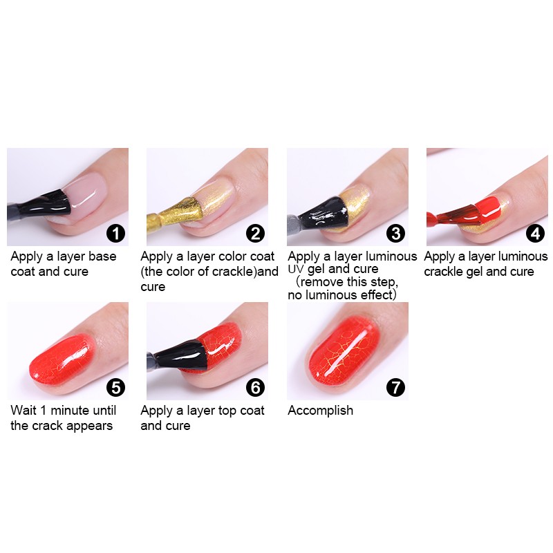 UR04 UR SUGAR Crackle Gél lakk