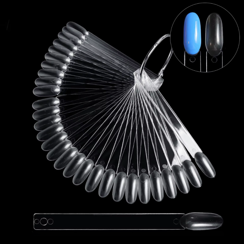 Színpaletta gyűrűn - mandula forma