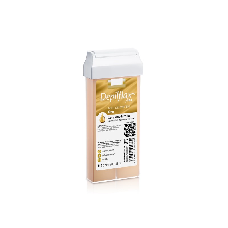 DEPILFLAX viasz patronban - arany 110 g