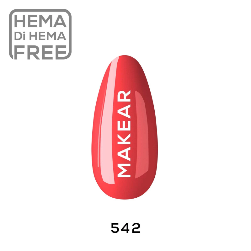 Makear 542 UV gél lakk 8 ml
