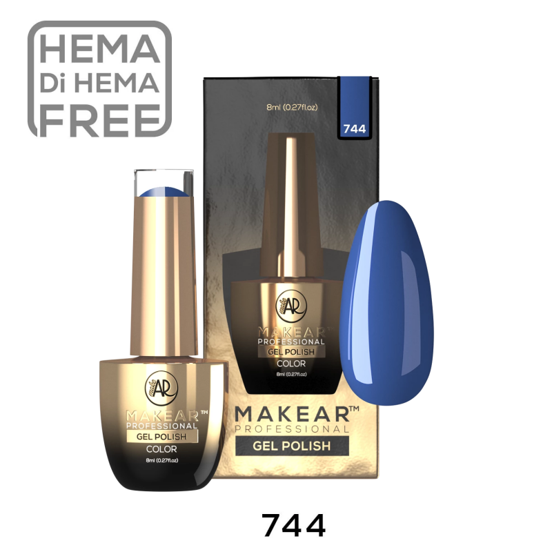 Makear 744 UV gél lakk 8 ml