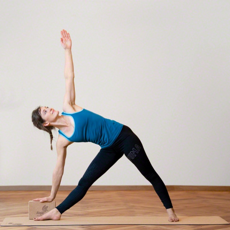 AIREX YOGA ECO CORK parafa jógablokk