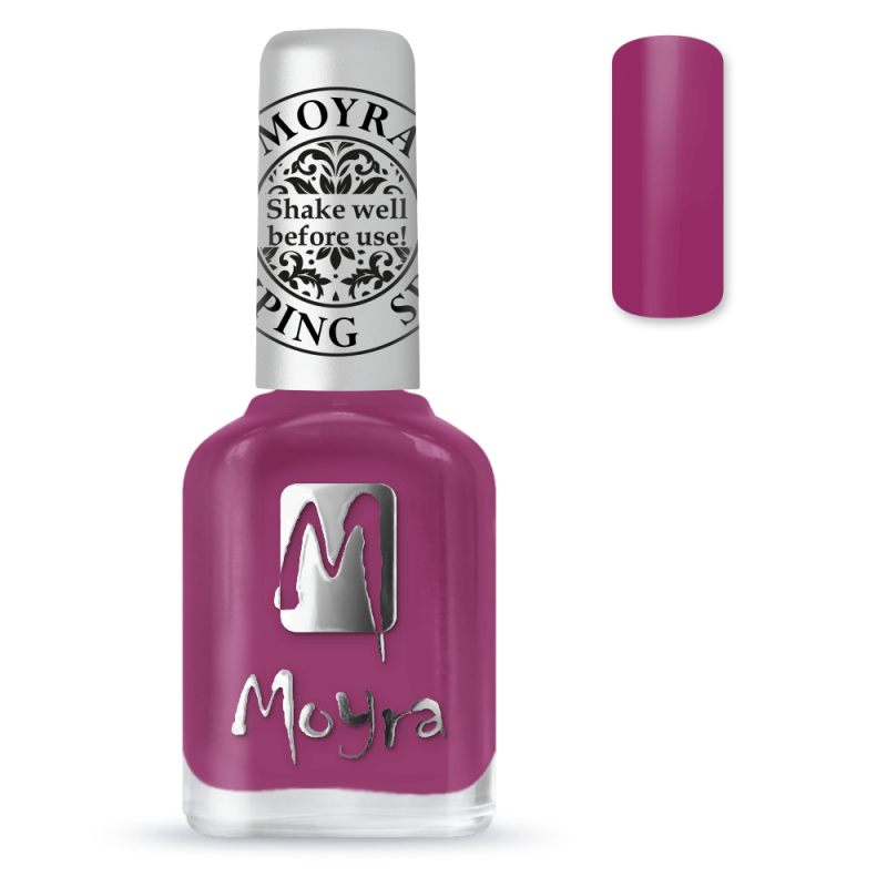 Moyra nyomdalakk SP39 - Bazsarózsa piros 12 ml
