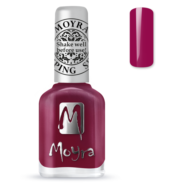 Moyra nyomdalakk SP40 - Amarantvörös 12 ml