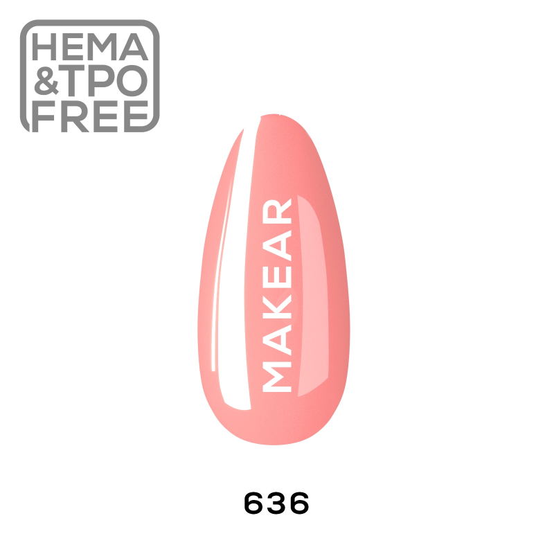 Makear 636 UV Gél lakk 8 ml