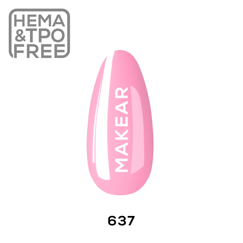 Makear 637 UV Gél lakk 8 ml