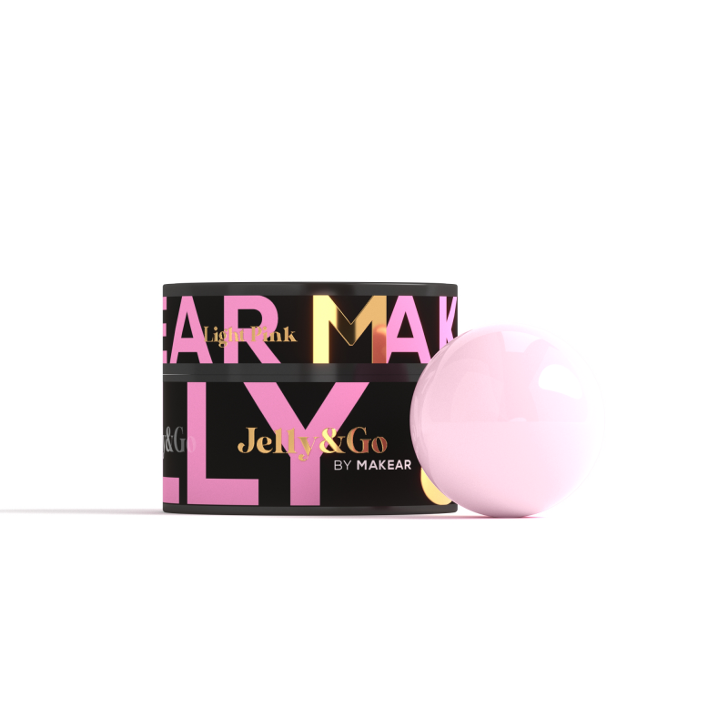 Makear Jelly&go - Világos rózsaszín JG02 50 ml